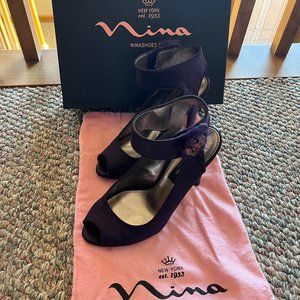 Nina Shoes - Ellis - YS - Aubergine - Women's Size 8M